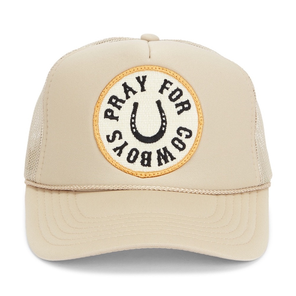 Friday Feelin Pray for Cowboys Trucker Hat